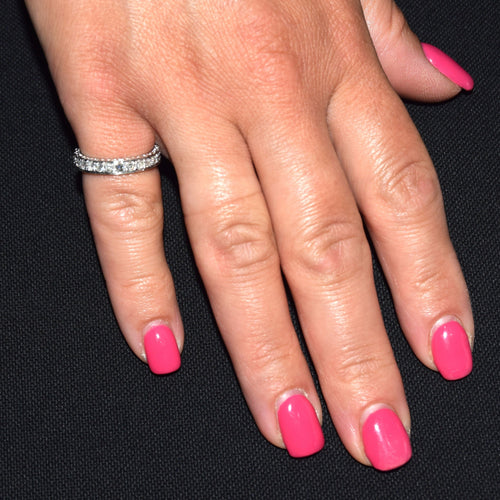 Bague 53 Bague en or blanc et diamants Veretta 58 Facettes