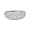 Bague 52.5 Bague  Jonc  Or blanc Diamant 58 Facettes 4553818CN