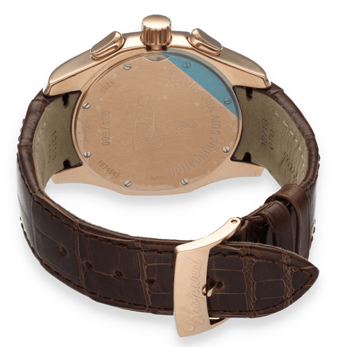 Montre Montre Chopard Elton John (Ref 161285-5002) en or rose 18k de 2014. Automatique. 39 mm. Serie Limitee 500 ex. 58 Facettes FB10383