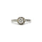 Bague Solitaire - Or, platine et diamant 58 Facettes 220034SP