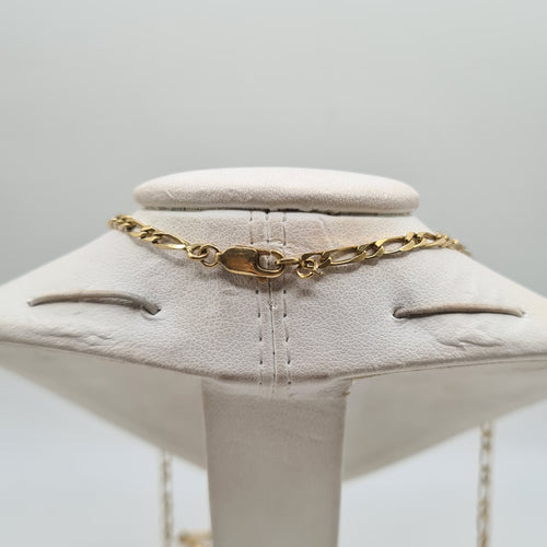 Collier Chaine or jaune 18 carats 58 Facettes