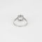 Bague 53 SOLITAIRE ANCIEN 2ct 58 Facettes M8957