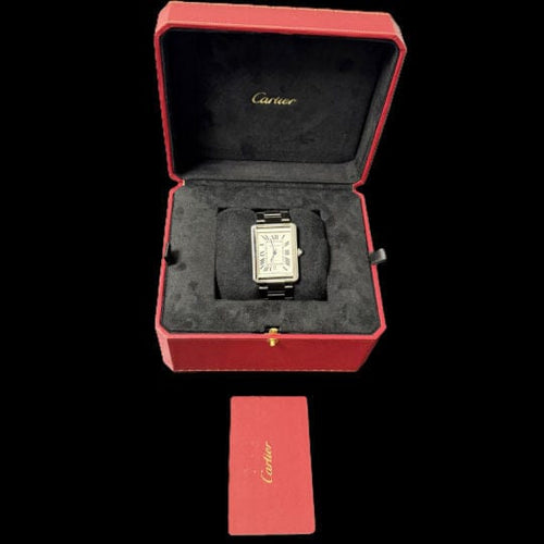 Montre Cartier Montre Tank Solo Xl 58 Facettes MT44394