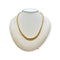 Collier Collier maille palmier en or jaune 750 58 Facettes 330088811