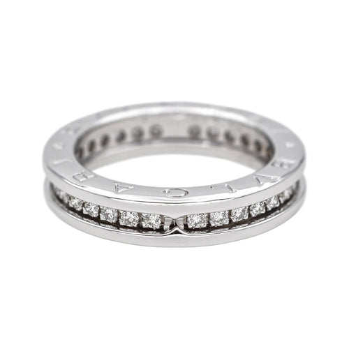 Bulgari Bague B.zéro1 Or blanc Diamant