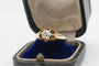 Bague 57 Bague solitaire en or jaune avec diamant taille ancienne de 0,80 ct 58 Facettes 11215