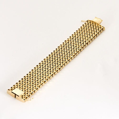 Bracelet Bracelet en or jaune 58 Facettes SQU3772