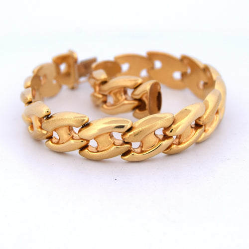 Bracelet vintage en or jaune