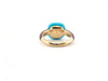 Bague 47 bague POMELLATO capri turquoise & rubis t47 en or rose 18k boite 58 Facettes 265806