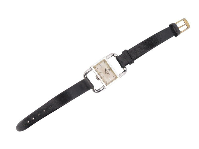 Montre vintage montre JAEGER-LECOULTRE hermes etrier 23 mm mecanique acier 58 Facettes 267919