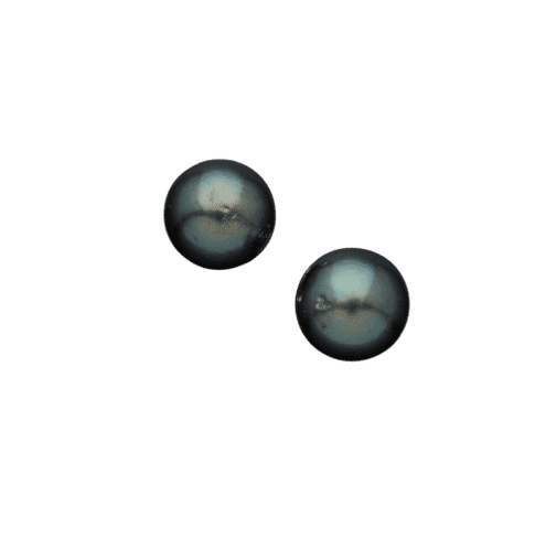 Boucles d'oreilles Paire de Boucles d’oreille Perles de Tahiti monture or jaune 58 Facettes