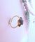 Bague 63 Bague grenats or rose 18 K 58 Facettes AA 1636