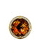 Bague 54 CHAUMET - Bague Attrape-moi si tu m'aimes citrine et diamants 58 Facettes