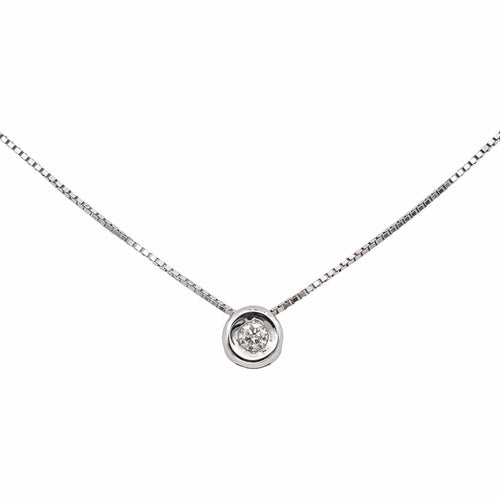 Collier Collier Maille vénitienne Or blanc Diamant 58 Facettes 4641811RV