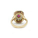 Bague 50 Bague Art Déco Or, Diamants, Rubis 58 Facettes 240394R