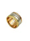 Bague 54 BOUCHERON - Collection "Quatre", bague 3 ors (rose, blanc et jaune) 58 Facettes