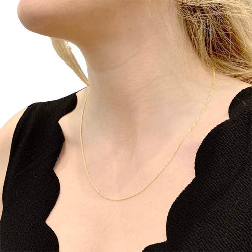 Collier Chaîne, Fred, or jaune. 58 Facettes 35117