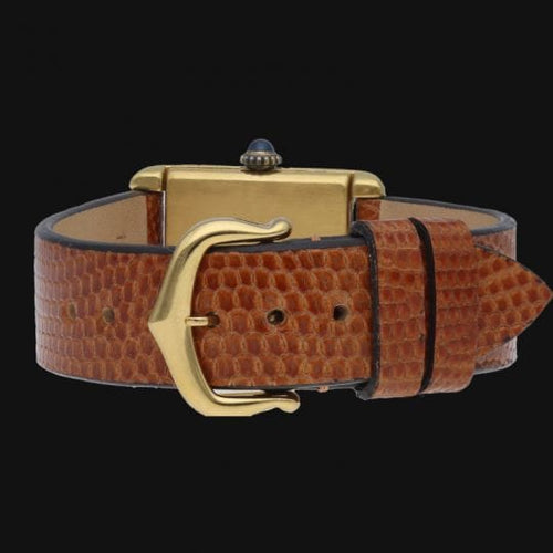 Montre Cartier Montre Tank Vermeil 58 Facettes MT42243