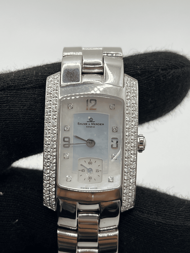 Bracelet Baume & Mercier Hampton Milleis Or 18K et diamants 58 Facettes