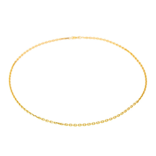 Collier Collier Maille forcat Or jaune 58 Facettes 4665395CN