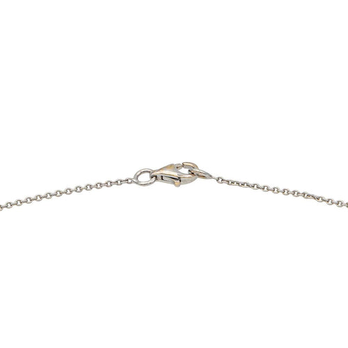 Collier Collier Or blanc Diamant 58 Facettes 3747940CN