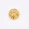 Broche Broche ronde fleur sertie de diamants Napoléon III 58 Facettes