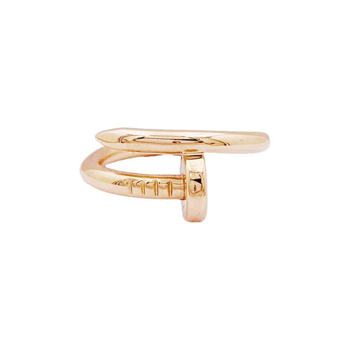 Bague 55 Bague Cartier, "Juste un Clou", or rose. 58 Facettes 35195