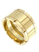 Bague 57 CARTIER - Bague TANK modèle large or jaune 58 Facettes