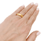 Bague 51 Bague jonc bombé en or jaune. 58 Facettes 34587