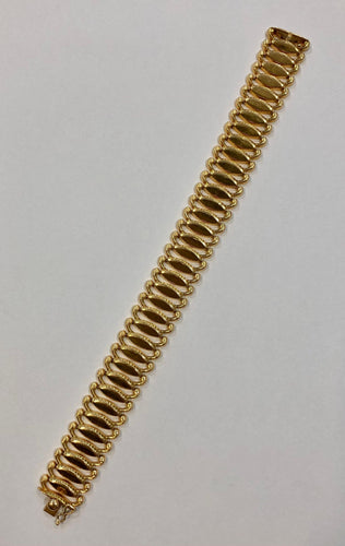 Bracelet Bracelet vintage or jaune 58 Facettes