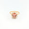 Bague Bague Marguerite en or jaune diamants et tourmaline 58 Facettes 30590