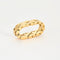 Bague 55 CHANEL - Bague matelassée or jaune 58 Facettes