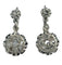 Boucles d'oreilles Boucles d’oreilles saphirs et diamants 0,88 ct en or 18k 58 Facettes Q351B