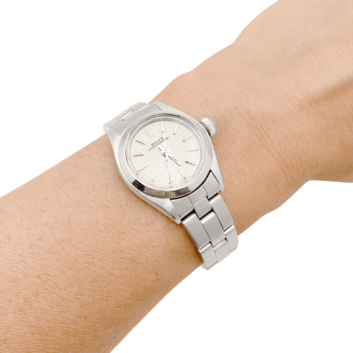 Montre Montre Rolex, "Oyster Perpetual" acier. 58 Facettes 34740