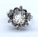 Bague 53 Bague ancienne en or et diamants 58 Facettes