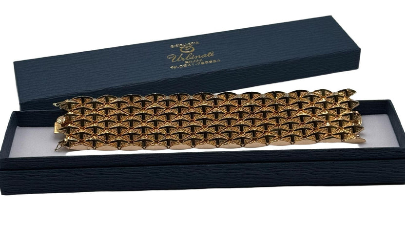 Bracelet vintage en or jaune