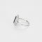 Bague 53 Bague en or blanc et platine, saphir et diamants 58 Facettes GU299