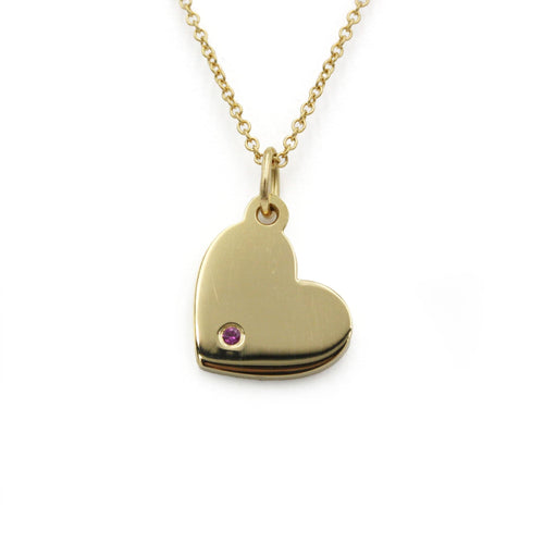 Collier Collier Pendentif Or jaune & Saphir Rose - Tiffany & Co. 58 Facettes 250072SP