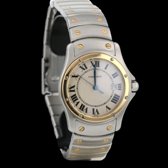 Cartier Montre Santos Galbée Ronde