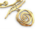 Collier rare vintage collier CHRISTIAN LACROIX baroque a spirales dore & strass 58 Facettes 272655