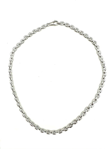 Collier CARTIER. Collection "Panthère", chaine or blanc 18K 58 Facettes