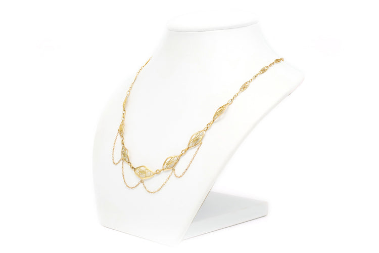 Collier Collier en or jaune 58 Facettes B611