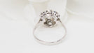 Bague 58 Bague Fleur en platine et diamants 58 Facettes 32584