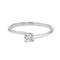 Bague 51 Bague Solitaire Or blanc Diamant 58 Facettes 3227153CN