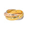 Bague 49 Cartier Bague Trinity Or rose, Or jaune, Or blanc Diamant 58 Facettes 4437821CN