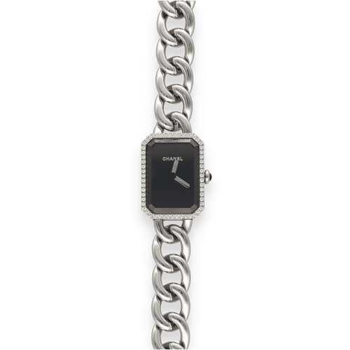 Montre Montre Chanel Première Chaîne avec diamants – Ref H7021 – Boîte & papiers 58 Facettes FB10331