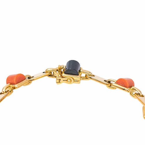 Bracelet Cartier Bracelet  Or jaune Onyx, Corail 58 Facettes 3982037RV