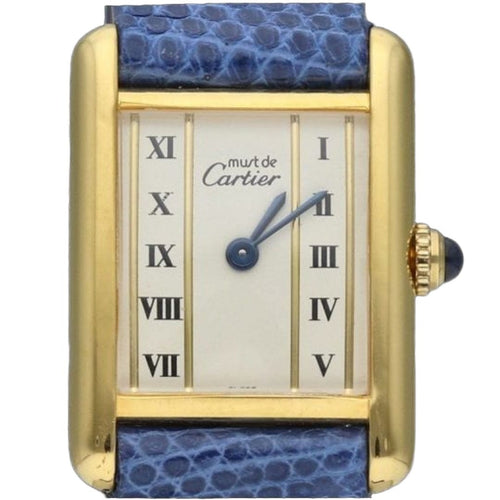 Montre Cartier Montre Tank Vermeil 58 Facettes MT41380