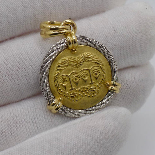 Pendentif Pendentif Fred Force 10 Gémeaux 58 Facettes 00049201