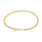 Bracelet Maille torsadée Or jaune